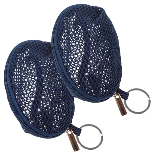 NIYANGLE 2stücke Multifunktionale Netz Kosmetik Und Toilettenartikel Aufbewahrungstasche Für Reisen Für Make-up Münzen Und Utensilien Und Leicht von NIYANGLE