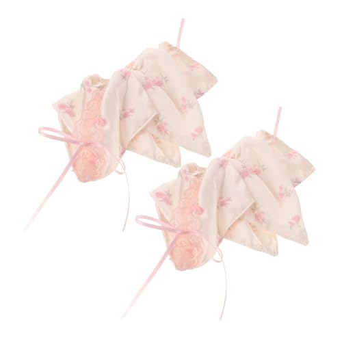 NIYANGLE 2stücke Süße Scrunchies Mit Floralen Rutschfeste Haarbänder Für Für Damen Und Mädchen Haaraccessoires Für NIYANGLE 2stücke Süße Scrunchies Mit Floralen Rutschfeste Haarbänder Für Für Damen Und Mädchen Haaraccessoires Für von NIYANGLE