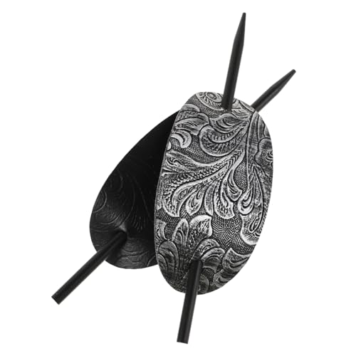 NIYANGLE 2 Stück Haarnadel Haarspange Haarbarrette mit Stick Haarbrötchenhalter Haarschmuck für Frauen dickes Haar Western-Haarschmuck Haar-Sticker-Clip Leder NIYANGLE 2 Stück Haarnadel Haarspange Haarbarrette mit Stick Haarbrötchenhalter Haarschmuck für Frauen dickes Haar Western-Haarschmuck Haar-Sticker-Clip Leder von NIYANGLE