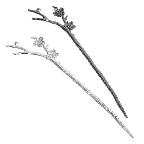 NIYANGLE 2stücke Haarnadeln Blumenmotiv Haarschmuck-accessoires Für Und Mädchen Von Hochsteckfrisuren Und Besonderen Anlässen von NIYANGLE