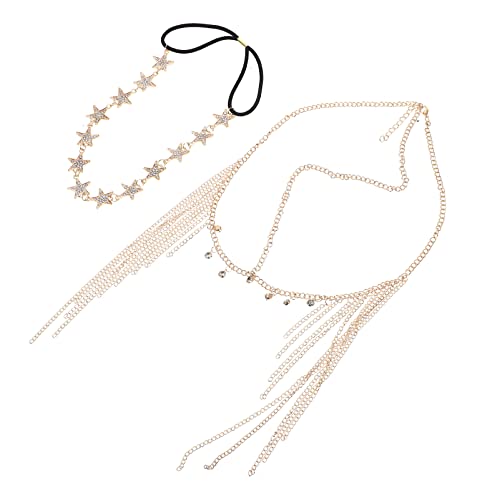 NIYANGLE 2 Stück Haarschmuck aus Legierung Vintage Perlen Kopfschmuck Haarband für Mädchen Stilvolle Kopfbedeckung für Hochzeiten und Feste von NIYANGLE