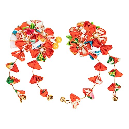 NIYANGLE 2stücke Haarklammern Mit Blumen-fächer-design Vintage Haarschmuck Für Frauen Für Hochzeiten Fotoshootings Und Tägliches Styling Für Altersgruppen von NIYANGLE