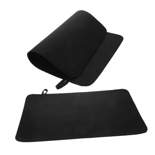 NIYANGLE 2 Stück Indoor Filzpolster Tragbare Saunamatte Duschkissen Tragbare Wärmedämmmatte Sitzpolster Kissen Wärmedämmfilzkissen Sauna Duschraummatte Saunapolster Wollfilz von NIYANGLE