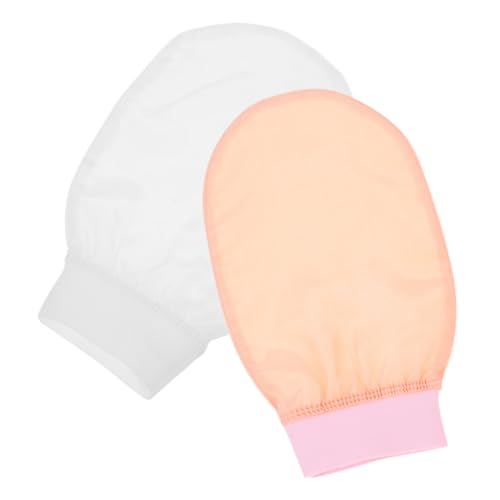 NIYANGLE 2 Stück Koreanische Seidenpeeling Handschuhe Exfoliating Gloves für Körperpflege Sanftes Peeling für Damen und Herren Badezimmer Spa Zubehör NIYANGLE 2 Stück Koreanische Seidenpeeling Handschuhe Exfoliating Gloves für Körperpflege Sanftes Peeling für Damen und Herren Badezimmer Spa Zubehör von NIYANGLE