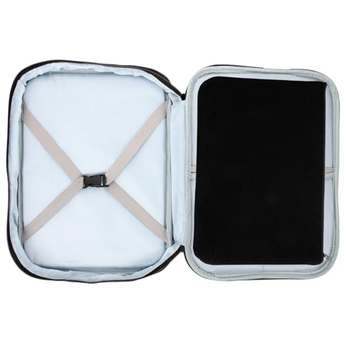 NIYANGLE 2stücke Dokumenten-Organizer-Box Mit Schloss Mehrschichtiger Reisepasshalter Für Banknoten Briefe Quittungen Und Rechnungen Aus Strapazierfähigem Gossgrain-Material Für Beruf von NIYANGLE