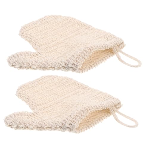 NIYANGLE 2 Stück Peeling Handschuhe Handpeeling Handschuh Peeling Handschuh Duschhandschuhe Badehandschuhe Spa Handschuhe Herren Peeling Körperwäscher Handschuh Peeling Handschuhe von NIYANGLE