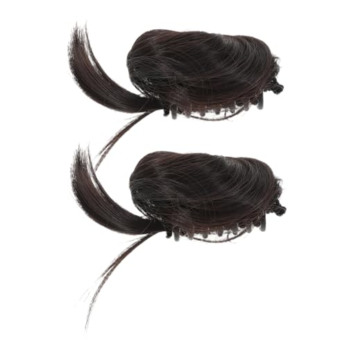 NIYANGLE 2 Stück Perücken Haarbeutel Feines Haar Lockiger Haarknoten Kunsthaar Accessoire Extensions Unordentlicher Draht Damen Haarknoten Dutt Schwamm Für Haare Fake Dutt Fake NIYANGLE 2 Stück Perücken Haarbeutel Feines Haar Lockiger Haarknoten Kunsthaar Accessoire Extensions Unordentlicher Draht Damen Haarknoten Dutt Schwamm Für Haare Fake Dutt Fake von NIYANGLE