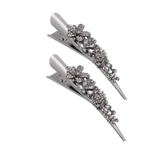 NIYANGLE Patricks Day Haarspange Strass-blumen-haarnadel Vintage-metall-horn-clip Für Frauen Und Mädchen von NIYANGLE