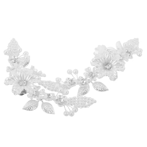 NIYANGLE 2stücke Schuhbroschen Für Damen Mit Perlen Und Strass Blumen Zum Anklipsen Für Schuhe Abnehmbare Schuhanhänger Dekorative Schuhclips Für Pumps Und Sandalen von NIYANGLE