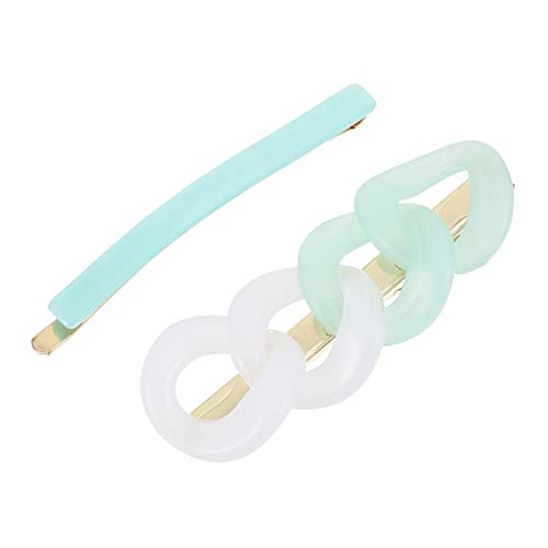 NIYANGLE 2 Stück Teiliges Gradient Haarklammern für Damen Haarspangen für Hochzeiten Partys und Besondere Anlässe Einfach zu Bedienen für Haartypen Geeignet von NIYANGLE