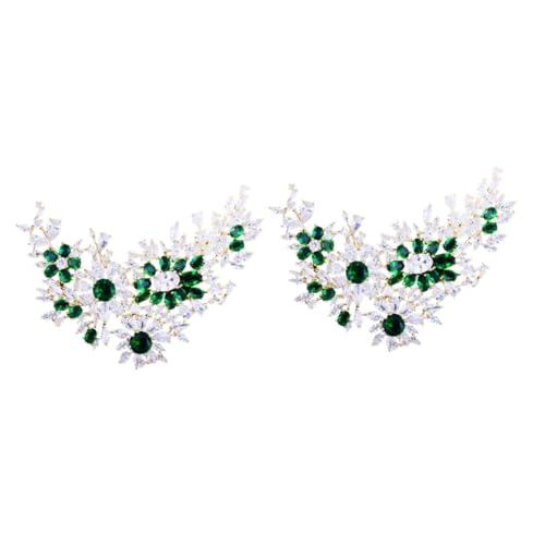 NIYANGLE 2 Stück Wunderschöne Brosche All-Match Brosche Dekorative Brosche Schal Brosche Leichte Brosche Jacken Brosche Brosche Glänzende Brosche hängende Brosche Green NIYANGLE 2 Stück Wunderschöne Brosche All-Match Brosche Dekorative Brosche Schal Brosche Leichte Brosche Jacken Brosche Brosche Glänzende Brosche hängende Brosche Green von NIYANGLE