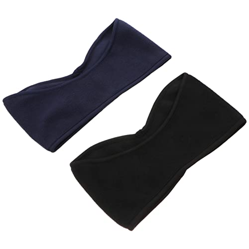 NIYANGLE 2stücke Fleece Ohrwärmer Stirnband Für Outdoor-aktivitäten Zum Radfahren Laufen Skifahren Und Wintersport Schützend Und Warm Unisex Design von NIYANGLE