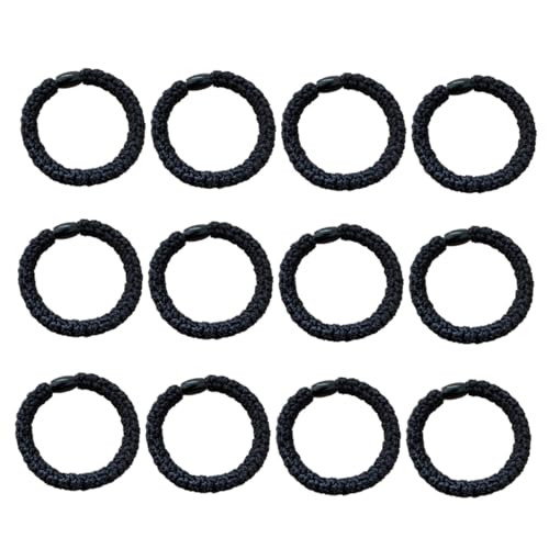 NIYANGLE 20 Stück Teiliges Haargummi Dickes Haar Elastische Reißfeste Ponytail halter Komfortabel Ziehen Vielseitig Einsetzbar für Pferdeschwanz Dutt und Flechtfrisuren bei Frauen und von NIYANGLE