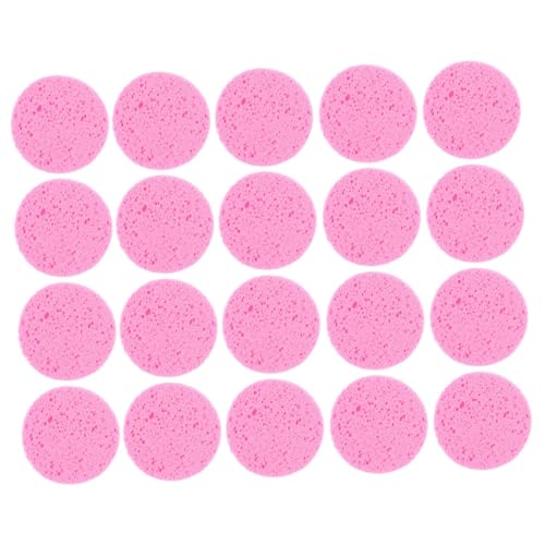 NIYANGLE 20stücke Gesichtstücher Für Frauen Make-up Entfernung Pads Aus -baumwollmaterial Runde Form Für Sanfte Geeignet Für Empfindliche Haut von NIYANGLE