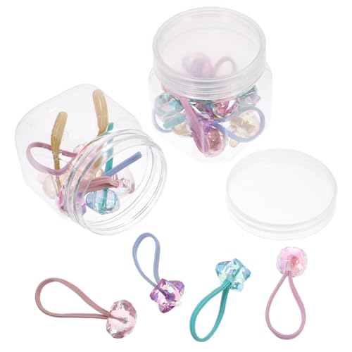 NIYANGLE 20stücke Junge Mädchen Haar Seil Klassische Frisur Zubehör Premium Elastische Haar Krawatten Für Mädchen Haarschmuck Haargummis von NIYANGLE