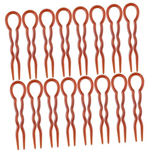 NIYANGLE 24stücke U-förmige Haarnadeln Für Damen Praktisches Haar-accessoire Zur Schnellen Hochsteckfrisur Für Hochzeiten Partys Und Alltag von NIYANGLE