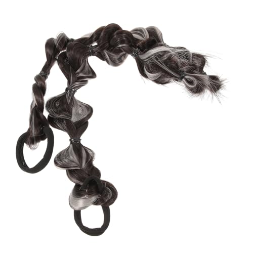 NIYANGLE Elegante Pferdeschwanzverlängerung Für Frauen Haarverlängerungen Bubble Braids von NIYANGLE
