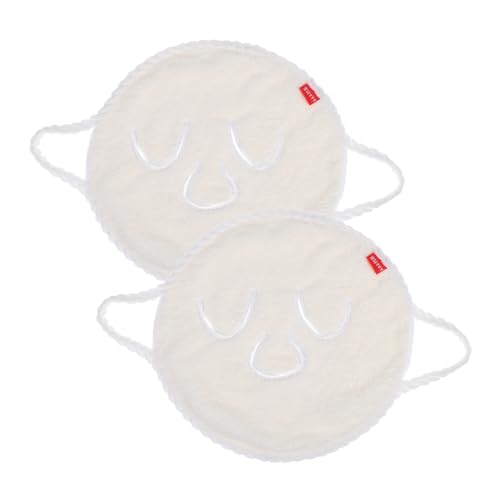 NIYANGLE Korallen Fleece Gesichts Handtuch 2 Stücke Feuchtigkeitsspendendes Gesichtspflegehandtuch für Hygienisch Hautfreundlich für Gesichtsbehandlungen und Dampfanwendungen von NIYANGLE