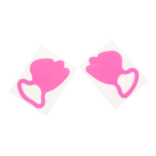 NIYANGLE 2Stücke Anti Falten Nasolabialfalten Aufkleber für Gesichtspflege Produkt aus Sicherem Silikon Straffende Gesichtspflege für Salon und Zuhause mit Längerer Haltbarkeit von NIYANGLE