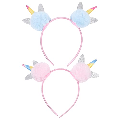 NIYANGLE 2Stücke Stirnbänder Für Haarreifen Für Partys Cosplay Und Festliche Anlässe Leicht Und Schickes Haaraccessoire von NIYANGLE