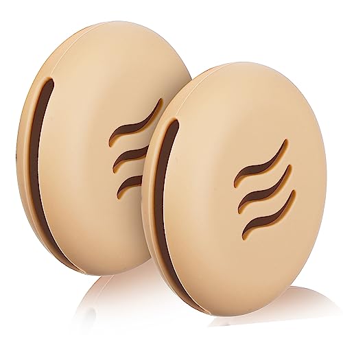 NIYANGLE 2er-pack Silikon-make-up-schwammhalter-etui Reise-beauty-organizer Kompakter Tragbarer Seitliche Öffnung Für Puff-make-up-schwamm von NIYANGLE
