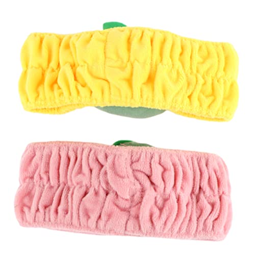 NIYANGLE 2stücke Avocado Design Haarband Für Make-up Und Gesichtsreinigung Elastische Bequeme Kosmetik-haaraccessoires Und Gelb Für Damen Für Spa Sport Und Alltag NIYANGLE 2stücke Avocado Design Haarband Für Make-up Und Gesichtsreinigung Elastische Bequeme Kosmetik-haaraccessoires Und Gelb Für Damen Für Spa Sport Und Alltag von NIYANGLE