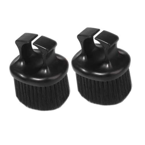 NIYANGLE 2stücke Herren Bartbürsten Vintage Ölbürste Für Friseure Rutschfeste Ringdesign Zum Entwirren Und Stylen Von Bärten Und Haaren Für Salon Und Heimgebrauch von NIYANGLE