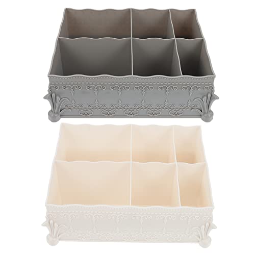 NIYANGLE 2stücke Nagelwerkzeug-aufbewahrungsbox Für Nagellack Nagelwerkzeug-schreibtischboxen Maniküre-werkzeugkoffer Material Nagellackstift-organizer Kosmetikpinsel-halter NIYANGLE 2stücke Nagelwerkzeug-aufbewahrungsbox Für Nagellack Nagelwerkzeug-schreibtischboxen Maniküre-werkzeugkoffer Material Nagellackstift-organizer Kosmetikpinsel-halter von NIYANGLE