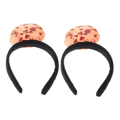 NIYANGLE 2stücke Niedliches Keks Haarband Realistisches Cookie Stirnband Für Cosplay Partys Und Karneval Und Verspieltes Haarschmuck Zubehör Für Mädchen NIYANGLE 2stücke Niedliches Keks Haarband Realistisches Cookie Stirnband Für Cosplay Partys Und Karneval Und Verspieltes Haarschmuck Zubehör Für Mädchen von NIYANGLE