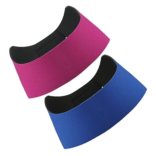 NIYANGLE 2stücke Schwimm Stirnbänder Dusch Ohr Abdeckungen Neopren Für Baden Kajakfahren Für Männer Frauen von NIYANGLE