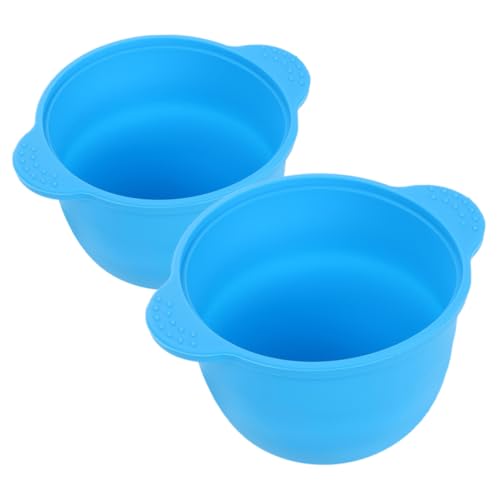 NIYANGLE 2stücke Wachstopf Ersatz Topf Aus Silikon Wiederverwendbare Wachsschmelzschale Für Wachswärmer Kompatibel Mit Verschiedenen Wachsen Zum Haarentfernen Und Wachsen Kapazität von NIYANGLE