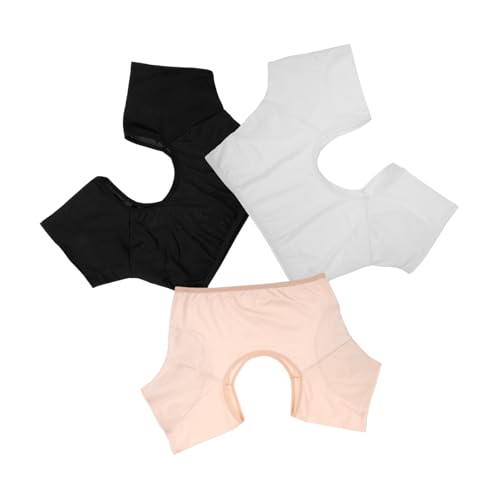 NIYANGLE 3stücke Schweißpads Für Achseln Damen Achselschweißpads Aus Chinlon Material Für Yoga Sport Achselpads Schweißpadweste Achselschweißweste Für Hemden Mädchen von NIYANGLE