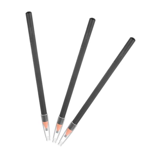 NIYANGLE 3 Stück Wasserfester Augenbrauenstift Tragbare Augenbrauenstifte Make-up-augenbrauenstift Für Frauen Augenbrauen-make-up-stifte Flüssiger Augenbrauenstift Dark Grey von NIYANGLE