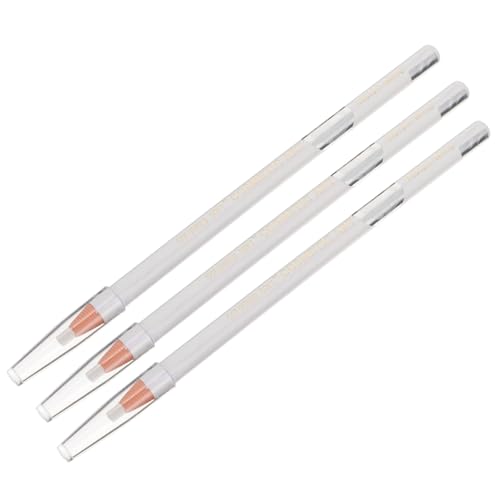 NIYANGLE 3stücke Weißer Augenbrauen Eyeliner Stift Wasserdichter Peel-off Eyeliner Für Präzise Augen Und Lippenkonturen Für Professionellen Hause von NIYANGLE
