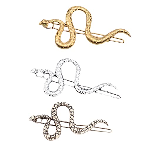 NIYANGLE 3 Stücke S-Förmige Haarnadel Haarspange für Frauen Kreativer Kopfschmuck Haarclips Einzigartiger Haarschmuck für Mädchen für Täglichen Gebrauch von NIYANGLE