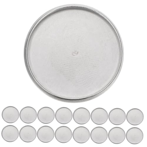 NIYANGLE 30stücke Runde Anstecknadel Aus Edelstahl Tablettbrosche Zum Basteln Broschennadeln Für Hut Und Kleidung Multifunktionales Anstecknadeln Zum Dekorieren Von Taschen Und von NIYANGLE