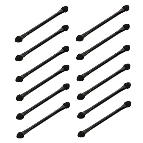 NIYANGLE 30stücke Dual-end Schwamm Lidschatten Applikatoren Praktische Augen-make-up Werkzeuge Für Sanfte Anwendung Und Einfache Handhabung von NIYANGLE