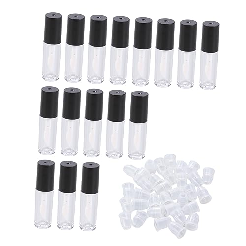 NIYANGLE 30stücke Mini Leere Lip Gloss Rohr Flaschen Zauberstab Für Reisen Ausflüge Mit Ergonomischem Design von NIYANGLE