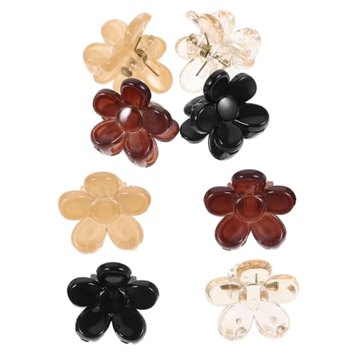 NIYANGLE 32 Stck Teiliges Mini Haarklammer mit Blumenmotiv Kleine Haarklammern Strass Haarklammern für Dickes und Praktisch für Mädchen und Frauen Transparent Karamell Schwarz NIYANGLE 32 Stck Teiliges Mini Haarklammer mit Blumenmotiv Kleine Haarklammern Strass Haarklammern für Dickes und Praktisch für Mädchen und Frauen Transparent Karamell Schwarz von NIYANGLE