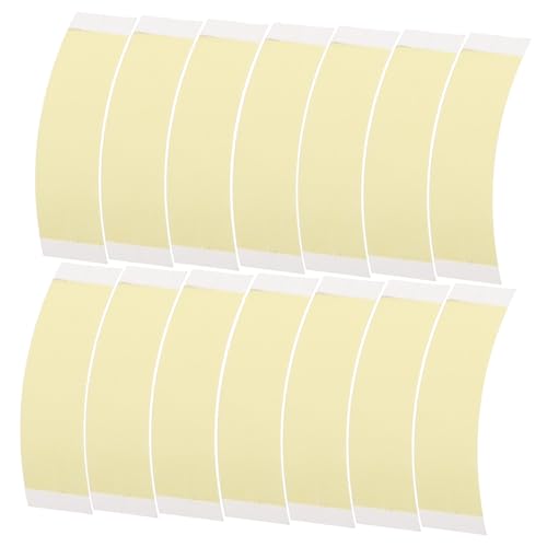 NIYANGLE 36 Stück Teiliges Doppelseitiges Haarverlängerungsband für Herren Unsichtbares Hautfreundliches Toupet Klebeband Nahtlose Fixierung Stark Haftend Natürlicher Look Angenehm zu von NIYANGLE
