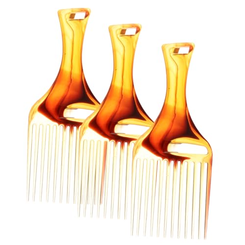NIYANGLE 3stücke Teiliges Haarschneider-kammset Für Männer Professionelle Haarkämme Für Styling Und Friseur Retro Öl-kamm Für Frisuren Für Männerpflege Und Reisen von NIYANGLE