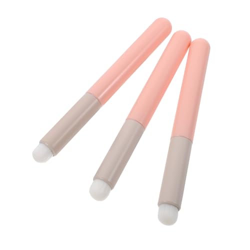 NIYANGLE 3stücke Teiliges Lippenpinsel Damen Tragbare Lip Gloss Applikatoren Hochwertiges Makeup-tool Für Lippenstift Lippencreme Und Concealer Für Unterwegs von NIYANGLE