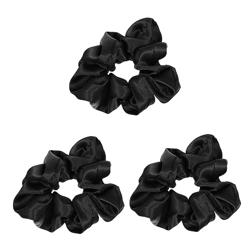 NIYANGLE 3stücke Elastische Haargummis Elastisches Haarband Für Frauen Und Mädchen Strapazierfähig Und Elastisch Für Hochsteckfrisuren Zöpfe Geburtstage Und Fotoshootings von NIYANGLE