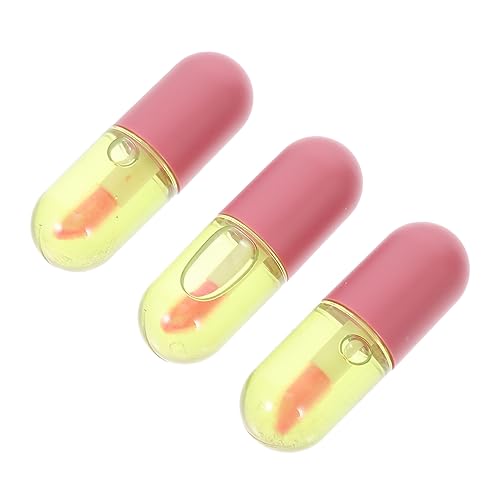 NIYANGLE 3stücke Lippenfüller Feuchtigkeitsspendende Lippenöle Entsalzende Lipglosse Lippenpflegeöle Lippenfüllerglosse Für Damen Reisen Taschen von NIYANGLE