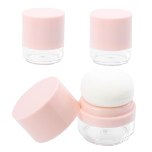 NIYANGLE 3stücke Körperpuderbox Aus Leere Puderdose Mit Quaste Für Feines Puder Wiederverwendbarer Puderbehälter Für Damen von NIYANGLE