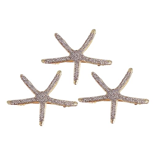 NIYANGLE 3stücke Strass Haarspangen Für Mädchen Vintage Haarklammern Aus Haarschmuck Für Frisuren Rutschfeste Haaraccessoires von NIYANGLE