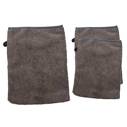 NIYANGLE 3stücke Mikrofaser Gesichtsreinigungshandschuhe Bequeme Make-up Entferner Für Sanfte Hautpflege Für Tägliche Anwendung Und Empfindliche Hautpflege von NIYANGLE