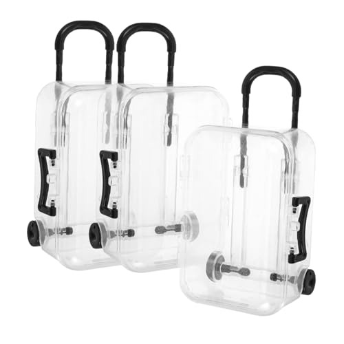 NIYANGLE 3stücke Mini Schmuck Organizer Teiliges Transparentes Kofferchen Für Ohrringe Ringe Und Kleine Accessoires Praktisches Reise-accessoire Für Damen Elegantes Design Und Kompakte NIYANGLE 3stücke Mini Schmuck Organizer Teiliges Transparentes Kofferchen Für Ohrringe Ringe Und Kleine Accessoires Praktisches Reise-accessoire Für Damen Elegantes Design Und Kompakte von NIYANGLE