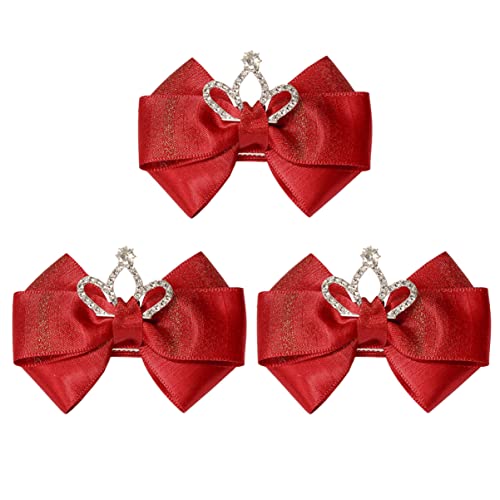 NIYANGLE 3stücke Teiliges Mädchen Haarschleifen Haarschmuck Für Hochzeiten Partys Und Besondere Anlässe Mit Einzigartigem Design Und Stabiler Halterung von NIYANGLE