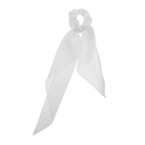 NIYANGLE 4stücke Haargummis Aus Band Für Mädchen Weiches Tuch Elastische Pferdeschwanzhalter Haarschmuck Aus Bändern Haarbänder Für Frauen von NIYANGLE